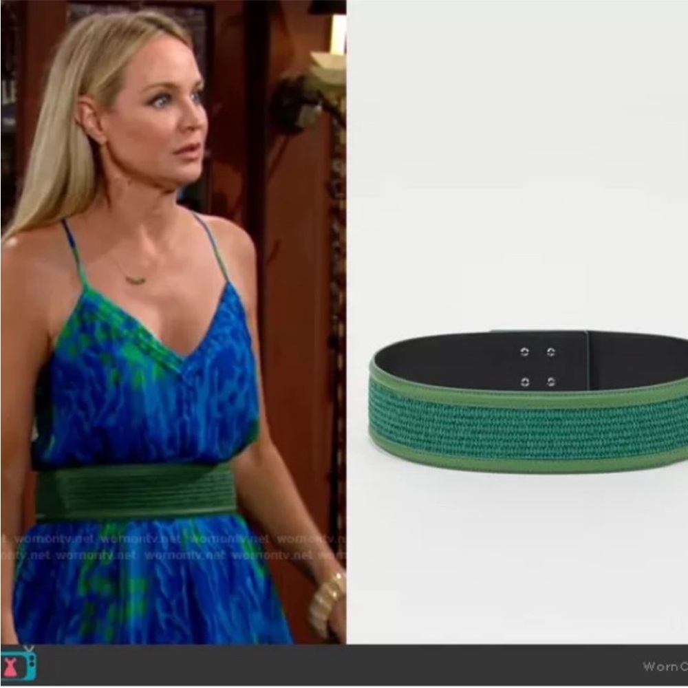MaxMara Stylish Green Belt